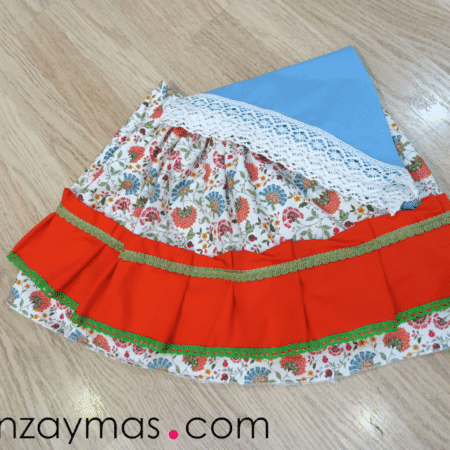 Zagalejo de niña flores
