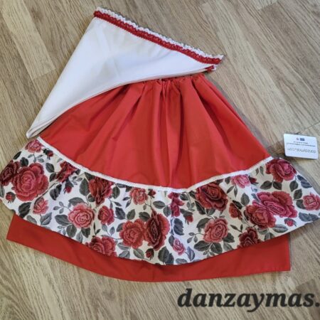 Zagalejo rojo niña