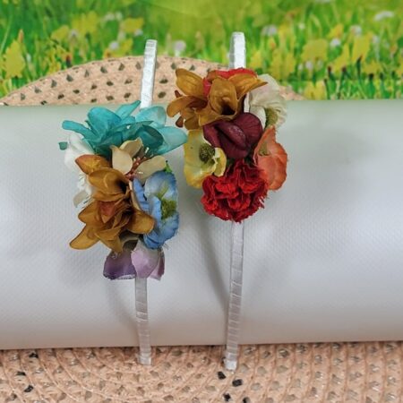 Diadema traje regional flores