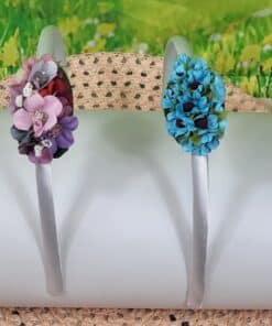 Diademas de flores para traje regional