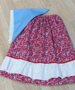 Zagalejo para niña rojos