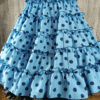 Traje de flamenca azul
