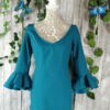 Traje de flamenca verde 