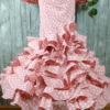 Traje flamenco rosa