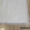 Delantal de huertana adulta blanco