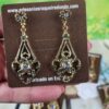 Pendientes de huertana para traje regional