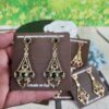 Pendientes de huertana para traje regional