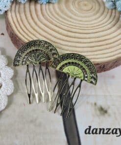 Pack 2 peinetas abanico chico