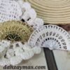 Broches forma abanico