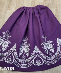 Refajo lila dibujado