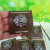 Broche redondo plata vieja