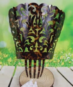 Teja para manola de concha