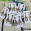 Pendientes huertana oro viejo