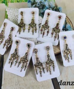 Pendientes huertana oro viejo