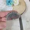 Broche pequeño abanico