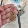 Pendientes de flamenca oro viejo