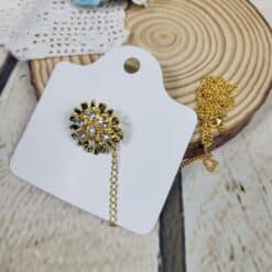 Colgante broche para abanico
