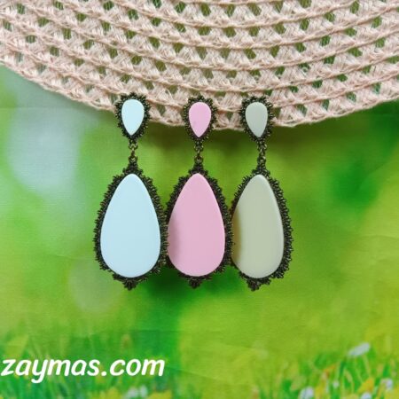 Pendientes de flamenca de lágrima