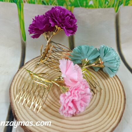 Peinecillo flamenco flor