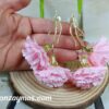 Pendientes de flamenca flor