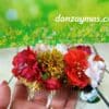Peineta con flores huertana