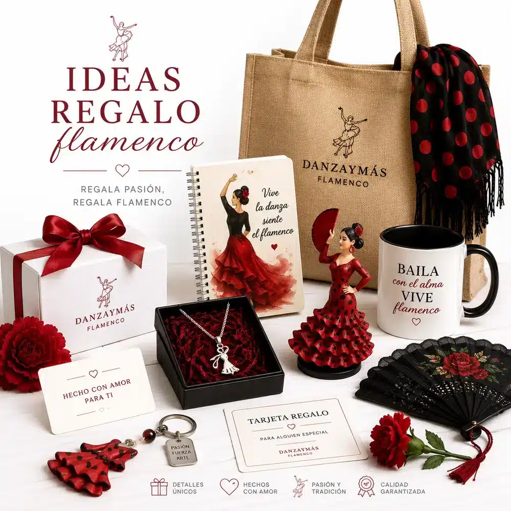 Ideas regalo flamenco para mujer con complementos y detalles originales