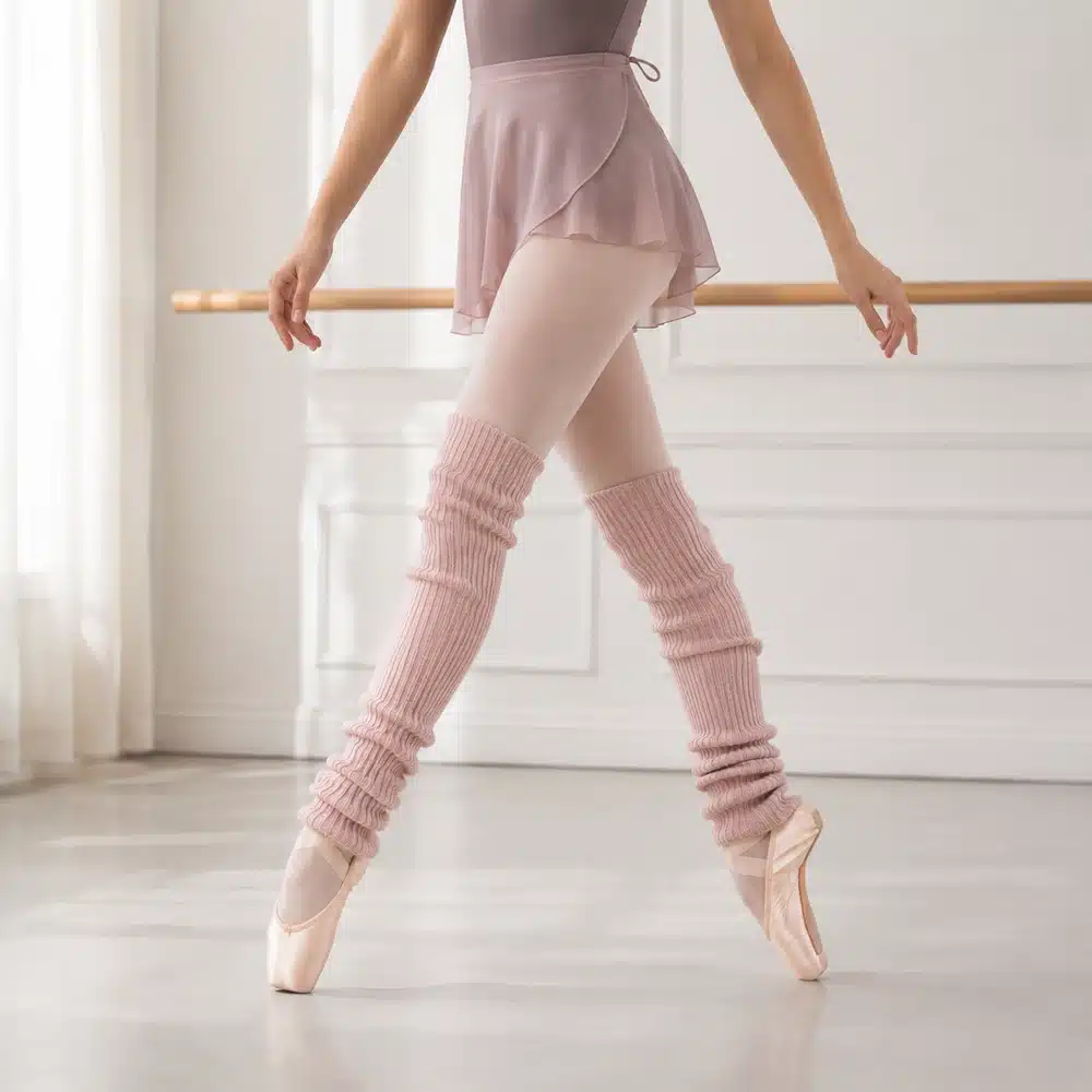 Calentadores de ballet para niñas y adultas en danza clásica