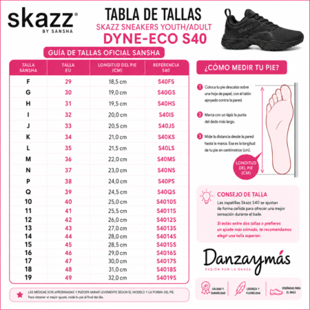Sneakers Danza Sansha Dyne-Eco S40 2687 - Imagen 2