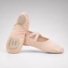 Zapatillas de ballet Bloch Pro Elastic de lona elástica con suela partida