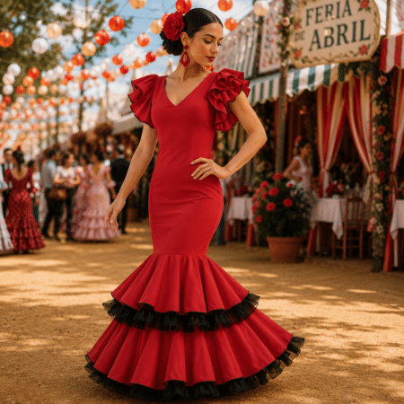 Trajes de flamenca por menos de 100 €