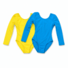 Maillot ballet manga larga de licra disponible en varios colores