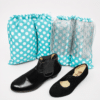 Bolsa para guardar zapatos de flamenco turquesa
