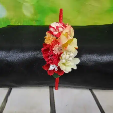 Diadema de flores huertana niña para traje regional