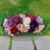 Flores en peineta mediana