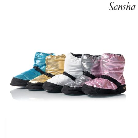 Botas calentadoras de danza Sansha en varios colores